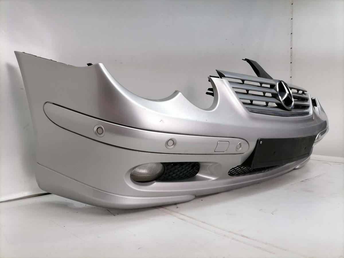 Mercedes Sportcoupe CL203 original Sto&szlig;stange Stossf&auml;nger vorn 744 Brillantsilber Bj.2003